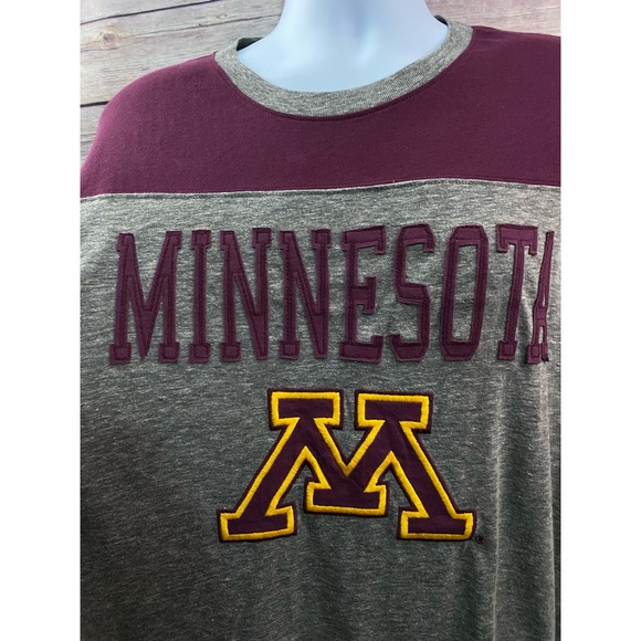 Colosseum University of Minnesota Maroon and Yellow Shirt Mens XL - Picture 11 of 11